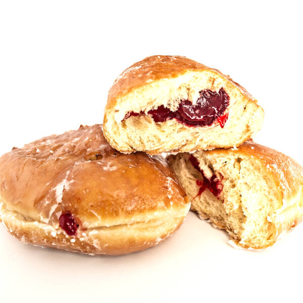 Apple-Raspberry Fritter