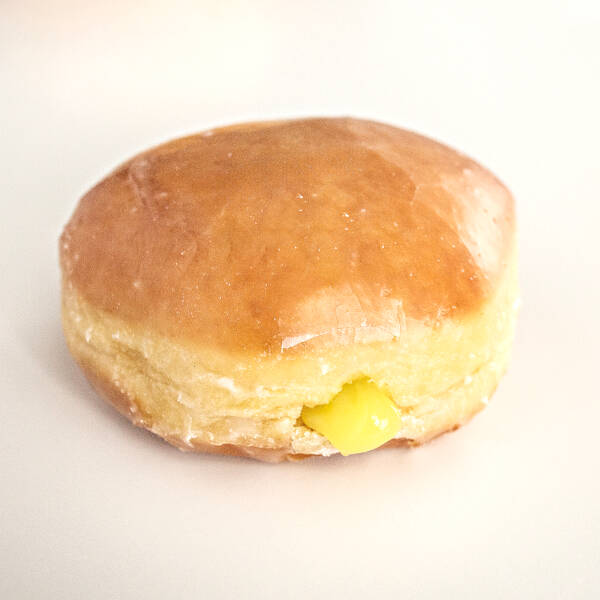 Lemon Paczki (Glazed)